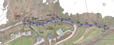 Plaz Zalog - izsek iz projekta